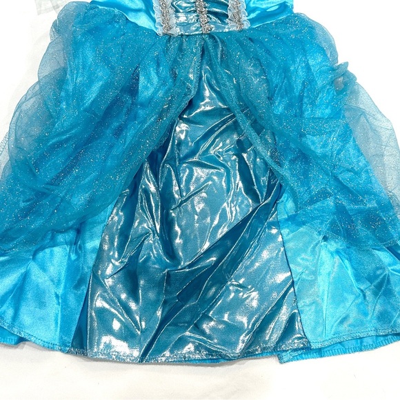 NEW Disguise Disney Princess Cinderella 1pc Halloween Cosplay Costume - Picture 2 of 6